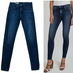 AG Adriano Goldschmied farrah skinny high rise skinny denim jeans Sz 26